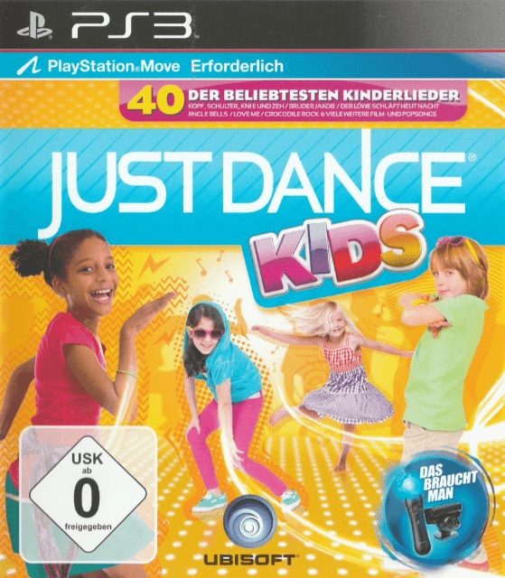 Just Dance Kids box art for Playstation 3